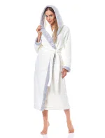 Dlouhý dámský župan L&L 9145 Hft 3XL Dlouhý dámský župan L&L 9145 Hft 3XL