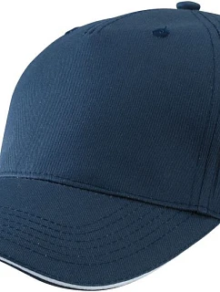 Daiber MB 6526 5 panelová sandwich kšiltovka 03.6526 navy/white