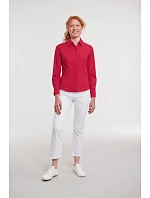 Russell Athletic 924F Popelínová halenka s dlouhým rukávem 11.924F corporate blue Russell Athletic 924F Popelínová halenka s dlouhým rukávem 11.924F corporate blue