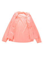 Dámská ultralehká bunda s úpravou dwr ALPINE PRO SPINA neon salmon