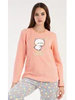 Dámské pyžamo dlouhé Kotě Dámské pyžamo dlouhé Kotě