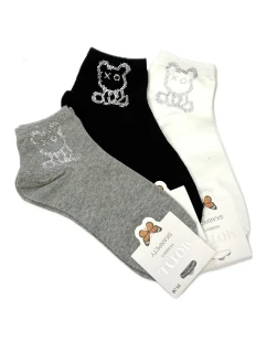 Ponožky WiK Butterfly 024 Sequins Cotton 04 35-42