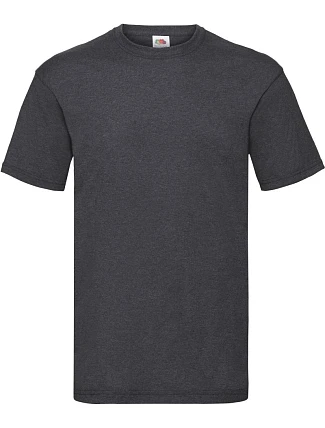 Fruit of the Loom Valueweight T Tričko 16.1036 dark heather grey