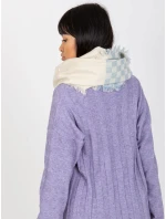 Tunelová šála AT KM 9501.10 bílýá a modrá