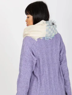 Tunelová šála AT KM 9501.10 bílýá a modrá