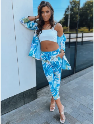 Dámské kalhoty FLOWER GARDEN green FashionStreet UY1473z