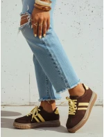 Dámské boty coffee FashionStreet ZY1401 Dámské boty coffee FashionStreet ZY1401