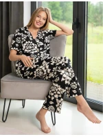 Pyžamo Moraj PDD5500-006 kr/r S-3XL pruhované