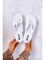 Dámské žabky na klínku Big Star JJ274A333 Bílá Dámské žabky na klínku Big Star JJ274A333 Bílá