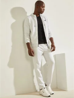 Pánská mikina U1BA04JR06S - SPHT - Melírovaná šedá - Guess