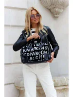 Dámská kabelka CP204450 Šedá s potiskem - PETERSON