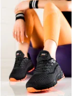 Pěkné šedo-stříbrné dámské tenisky bez podpatku Pěkné šedo-stříbrné dámské tenisky bez podpatku