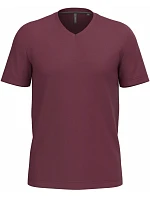 Kariban K 357 Pánské tričko s výstřihem do V 20.K357 wine Kariban K 357 Pánské tričko s výstřihem do V 20.K357 wine