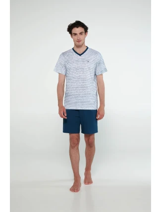 Vamp - Pyžamo s krátkými rukávy 20701 - Vamp