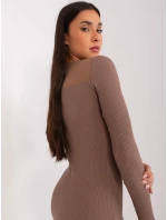 Šaty RV SK 9217.57P hnědá