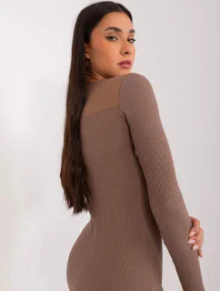 Šaty RV SK 9217.57P hnědá