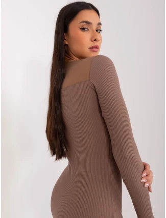 Šaty RV SK 9217.57P hnědá