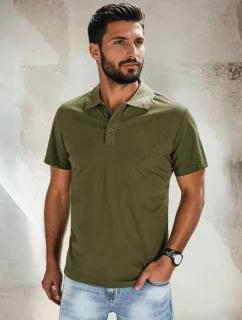 Pánské zelené polo tričko FashionStreet PX0511