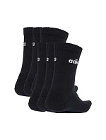 Adidas Linear Crew Ponožky Cushioned 6 Pair Pack black JL6094