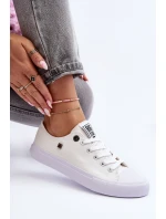 Dámské Klasické Nízké Tenisky BIG STAR AA274010 Bile