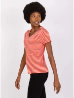 Tričko D16054M02431A tmavě oranžové Tričko D16054M02431A tmavě oranžové