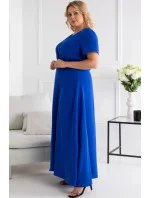 Dámské šaty Fiomena chrpové - Karko Dámské šaty Fiomena chrpové - Karko