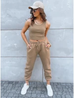 Dámská 3dílná souprava INDESIT camel FashionStreet AY0946