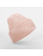 Beechfield B 330R Pletená čepice Patch "Chunky Knit" 53.330R strawberry haze
