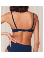 Dámská plavková podprsenka Summer Mix & Match WHU 01 sd 00RA tmavě modrá - Triumph Dámská plavková podprsenka Summer Mix & Match WHU 01 sd 00RA tmavě modrá - Triumph