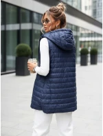 Dámská tmavě modrá vesta MELANI FashionStreet TY3415