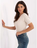 Jumper PM SW B 627.63 světle béžový