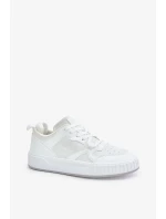 Pánské tenisky z eko kůže Big Star Bílé