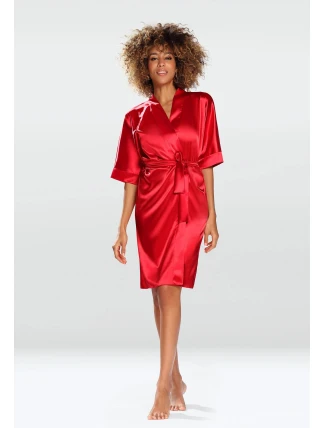 Dámský župan 100 Červená - DKaren Dámský župan 100 Červená - DKaren