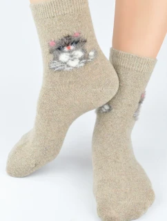 VLNĚNÉ PONOŽKY CAT SW017