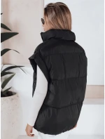 Dámská prošívaná vesta NIMIA černá FashionStreet TY3248