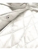 Dámská vesta v ecru barvě s límcem (JIN221) Dámská vesta v ecru barvě s límcem (JIN221)