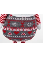 TRPASLÍK NA TELESKOPICKÝCH NOHÁCH BÍLÝ 80-115CM