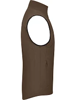 Daiber JN 136 Pánská 3-vrstvá softshellová vesta 02.0136 brown