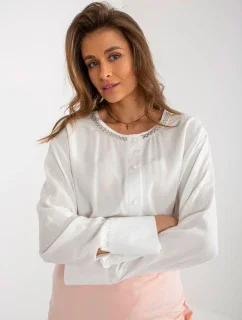Dámská košile LK KS 509175.91P ecru - FPrice
