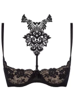 Podprsenka V-8241 černo-béžová - Axami