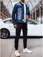 FashionStreet pánská tmavě modrá džínová bunda TX4698