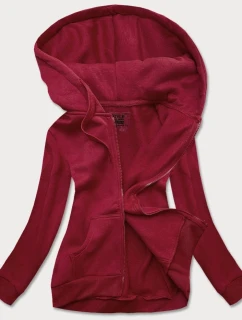 Dámská sportovní mikina ve vínové bordó barvě (W03-21)