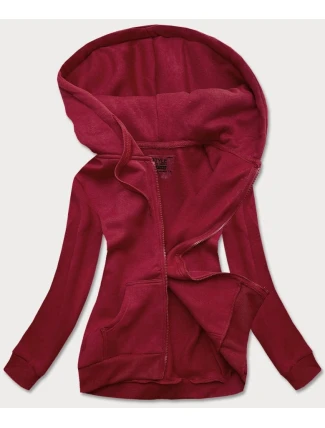 Dámská sportovní mikina ve vínové bordó barvě (W03-21)