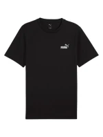 Pánské tričko Puma Ess 2 Color Small No. 1 Logo Tee black 684717 01 pánské