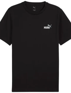 Pánské tričko Puma Ess 2 Color Small No. 1 Logo Tee black 684717 01 pánské