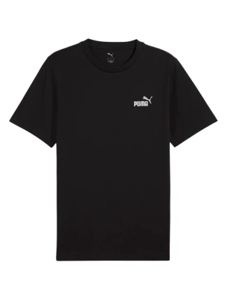 Pánské tričko Puma Ess 2 Color Small No. 1 Logo Tee black 684717 01 pánské