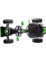 MOTOKÁROVÉ ŠLAPACÍ AUTO ENERO 18 ČERNÉ A ZELENÉ