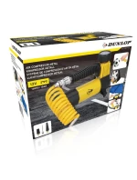 Cestovní kompresorové čerpadlo DUNLOP 12V DC 100psi