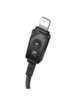 Baseus Nezlomitelný kabel USB-IP 2,4A 2m (černý)