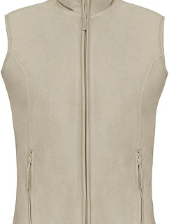 Kariban K 906 Dámská mikrofleecová vesta "Melodie" 20.K906 beige
